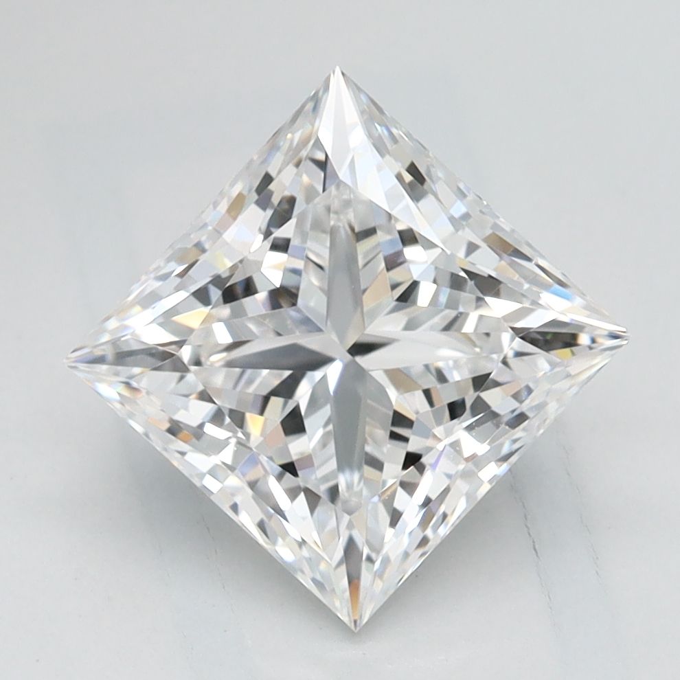 2.12 ct. princess Lab Grown Diamond front image