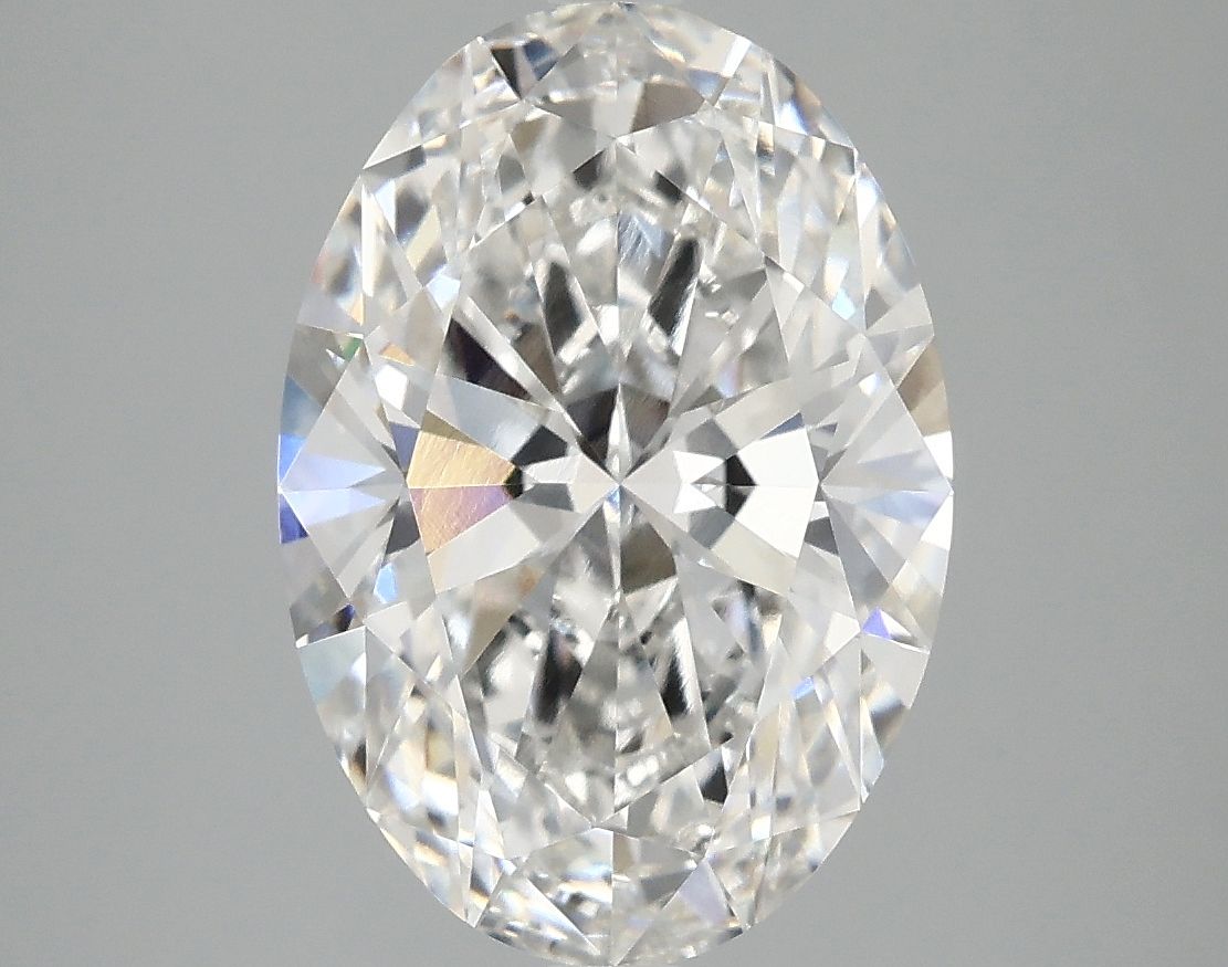3.96 ct. oval Lab Grown Diamond front image