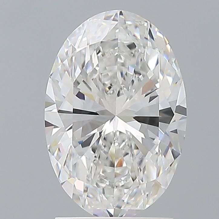 2.10 ct. oval Lab Grown Diamond front image