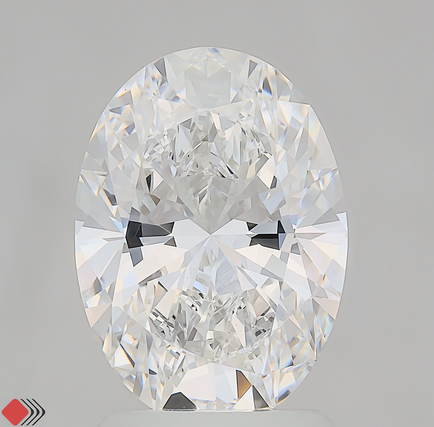 2.02 ct. oval Lab Grown Diamond front image
