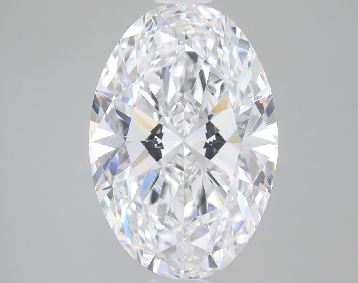 4.07 ct. oval Lab Grown Diamond front image