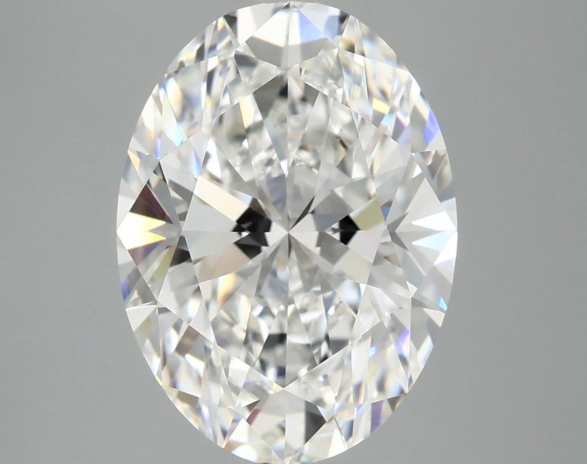 5.04 ct. oval Lab Grown Diamond front image