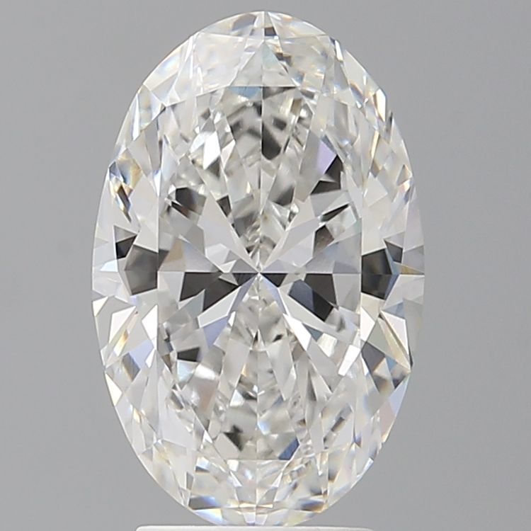 3.52 ct. oval Lab Grown Diamond front image