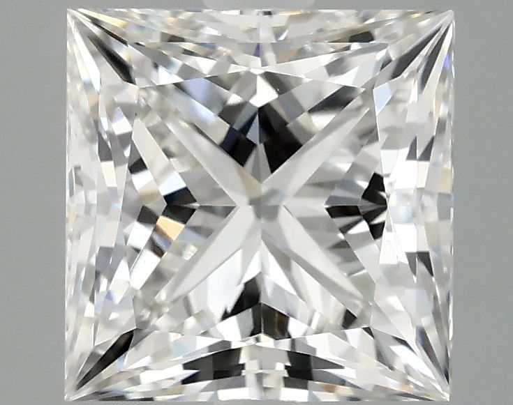 3.04 ct. princess Lab Grown Diamond front image