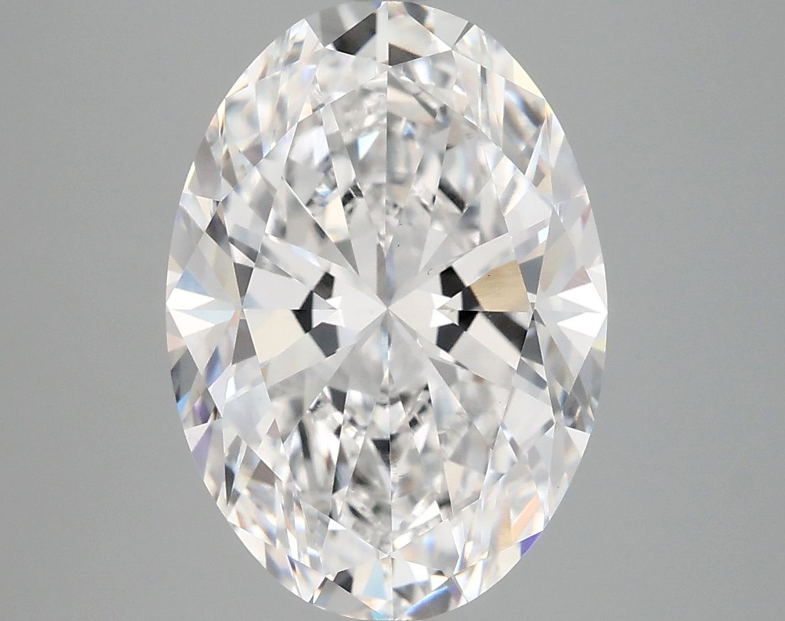 5.05 ct. oval Lab Grown Diamond front image