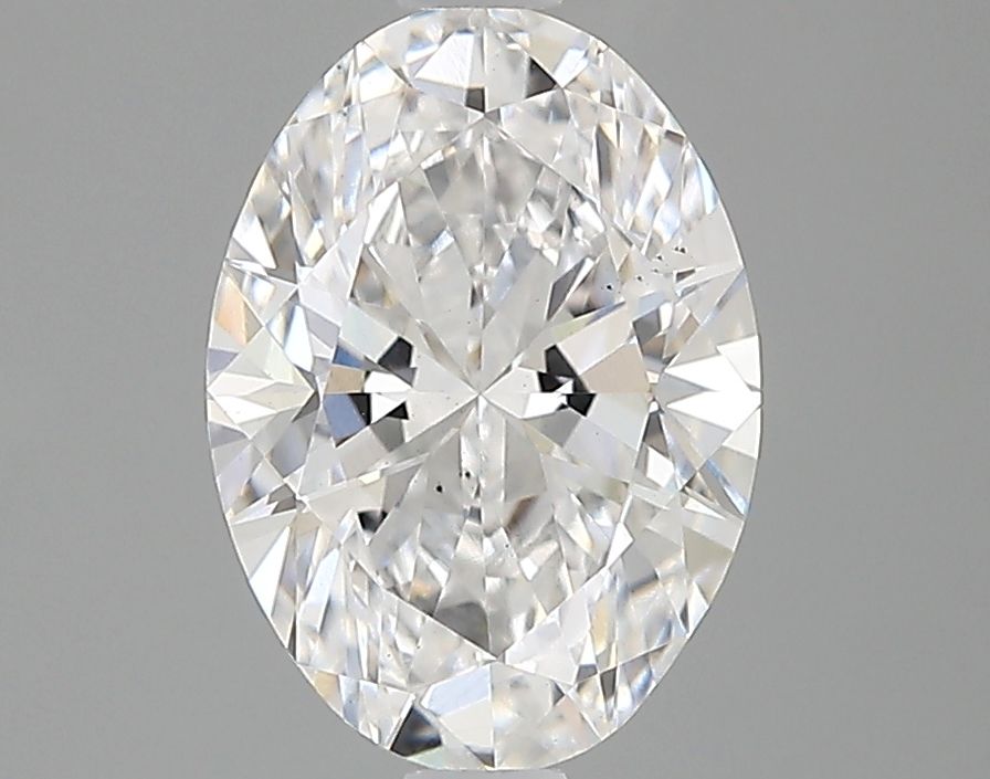 1.23 ct. oval Lab Grown Diamond front image