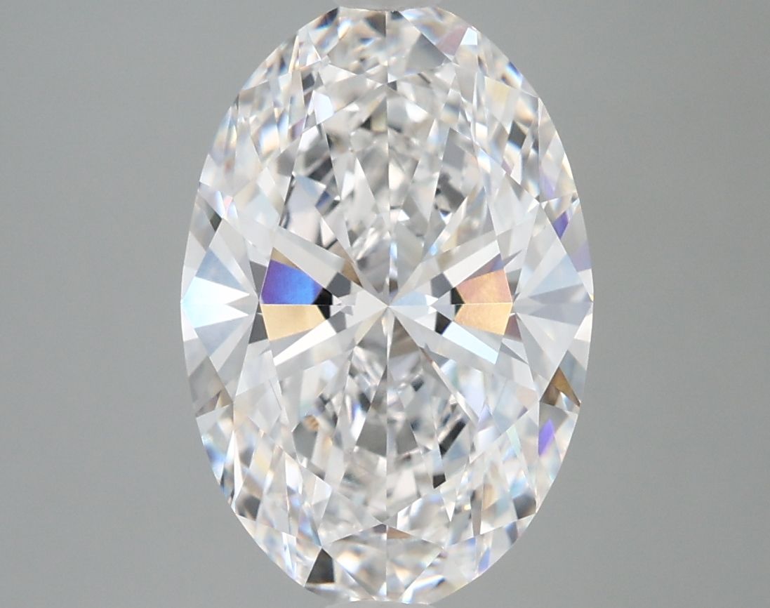 3.90 ct. oval Lab Grown Diamond front image