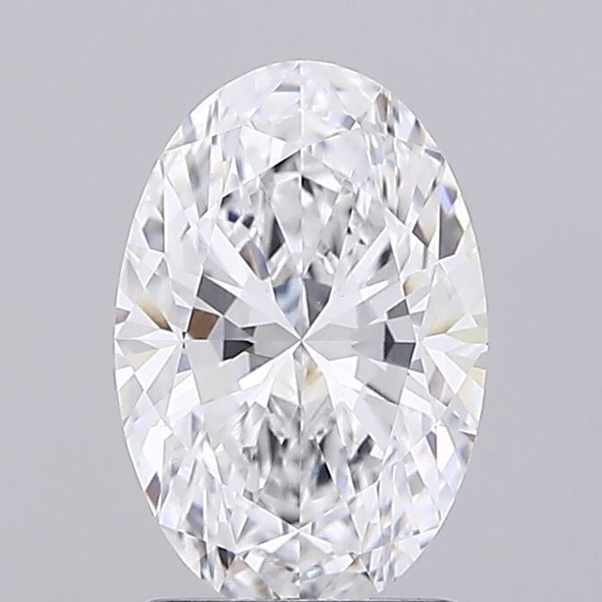2.01 ct. oval Lab Grown Diamond front image