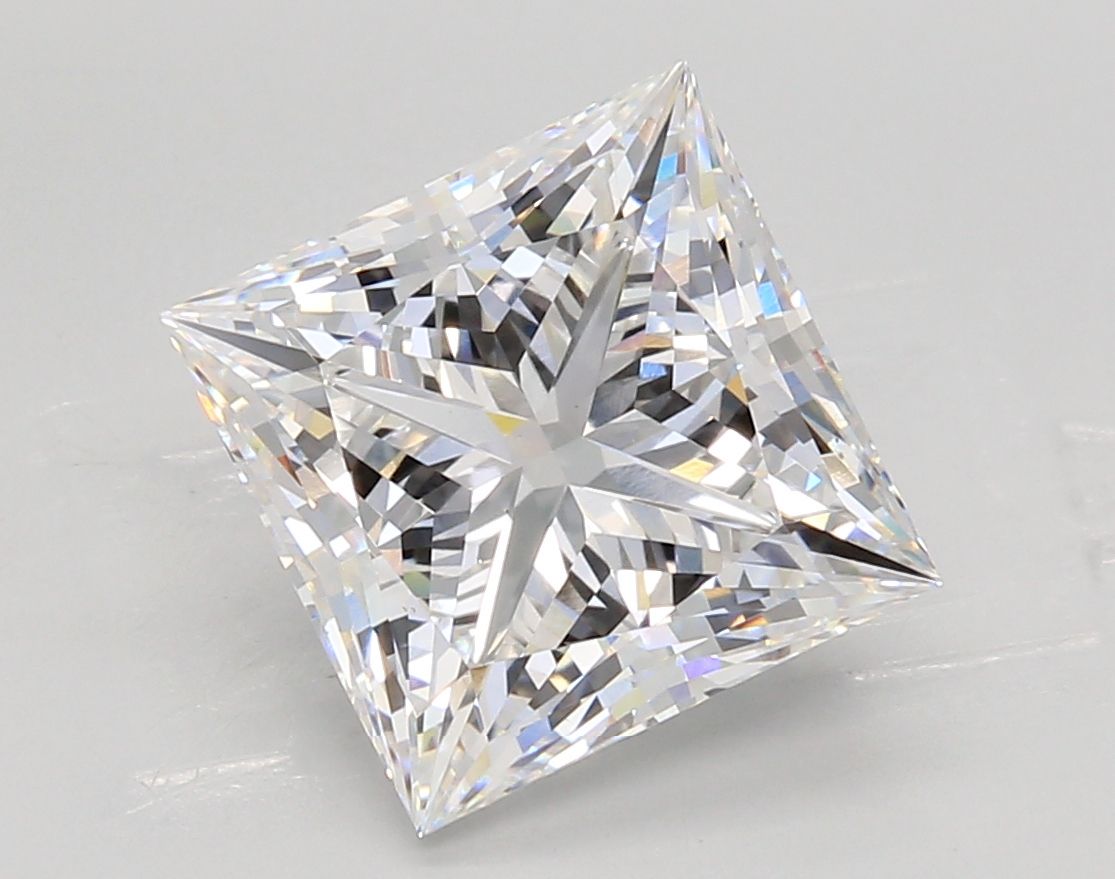 4.58 ct. princess Lab Grown Diamond front image