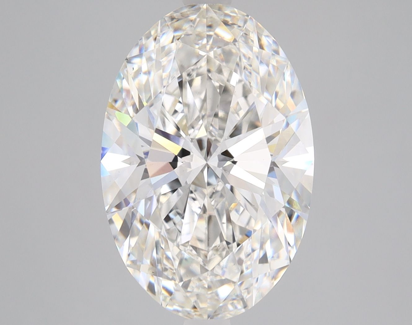 5.08 ct. oval Lab Grown Diamond front image