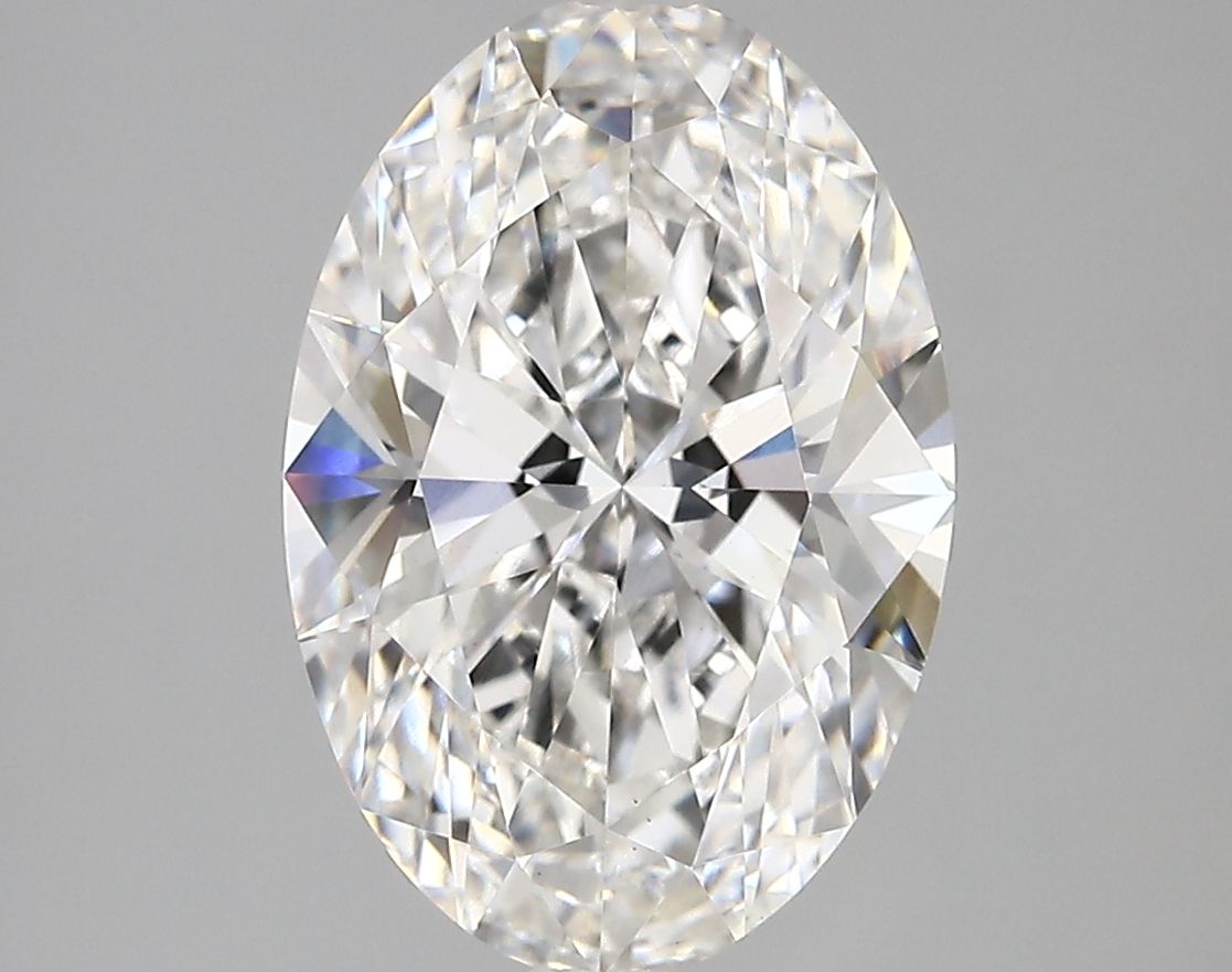 3.76 ct. oval Lab Grown Diamond front image