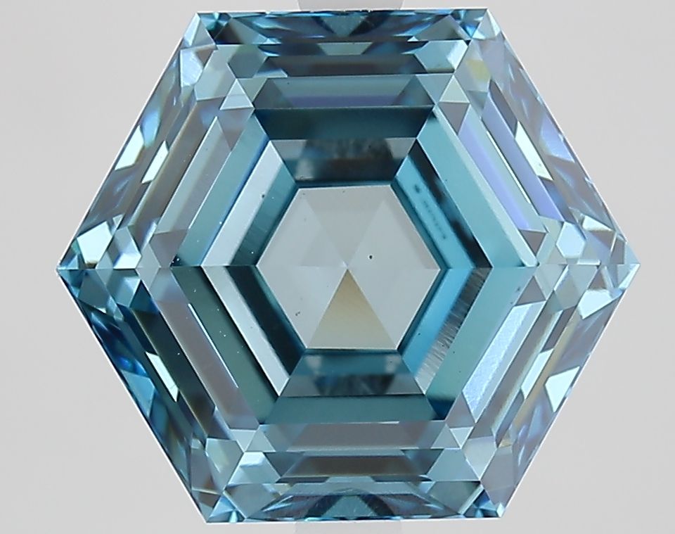 6.24 ct lab-grown Hexagonal Diamond