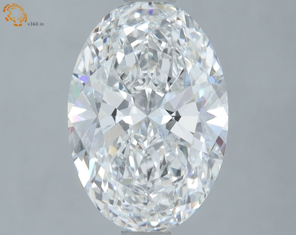 2.00 ct. oval Lab Grown Diamond front image