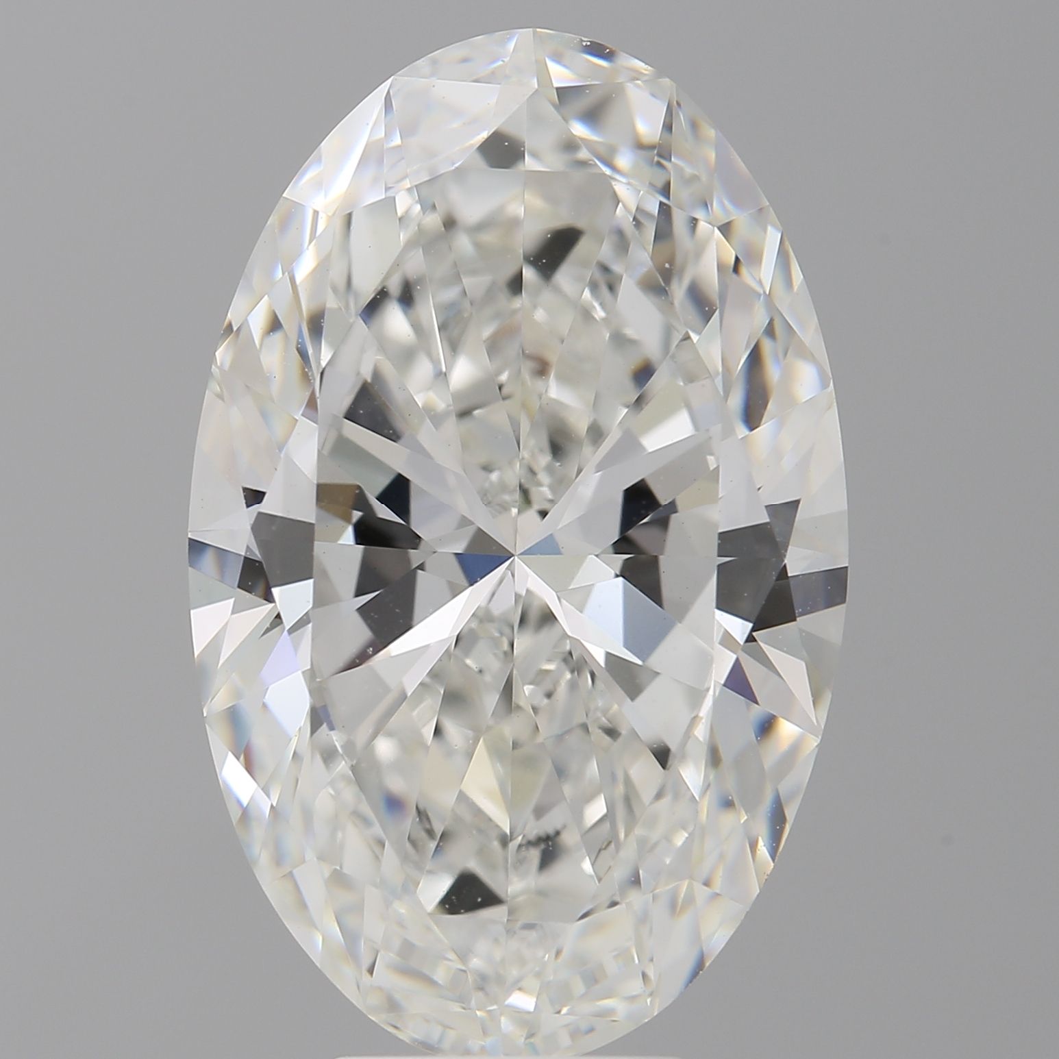 8.03 ct. oval Lab Grown Diamond front image