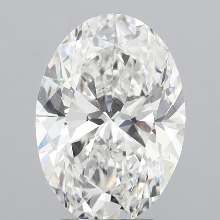 3.07 ct. oval Lab Grown Diamond front image