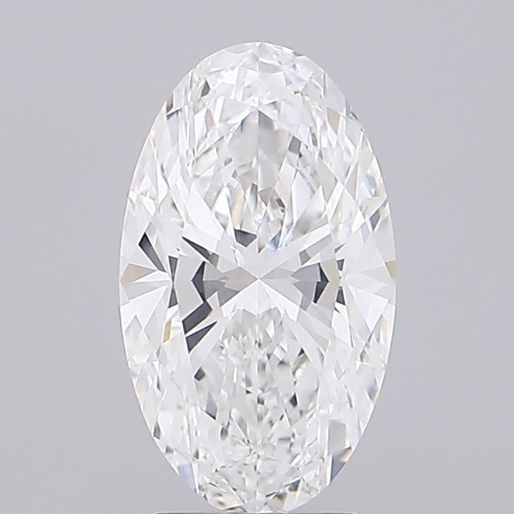 3.05 ct. oval Lab Grown Diamond front image