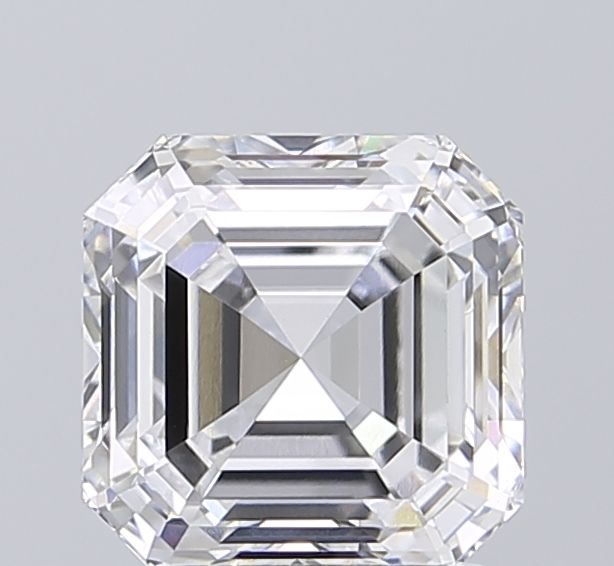 2.56 ct lab-grown Asscher Diamond