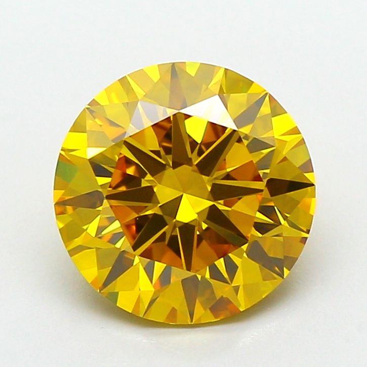 2.54 ct. round Lab Grown Diamond front image
