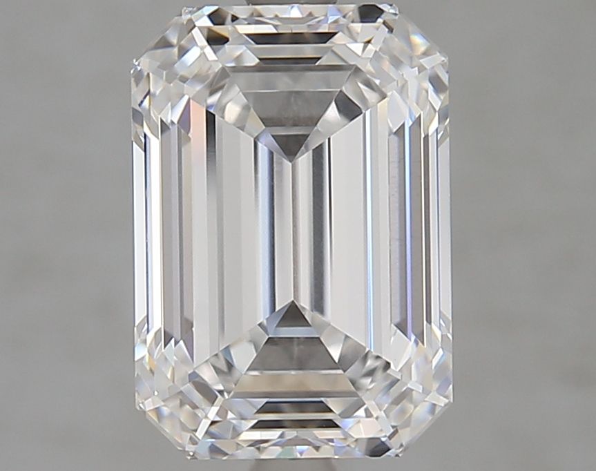 Diamant Émeraude 4.02 ct - Couleur D - Pureté VVS1
