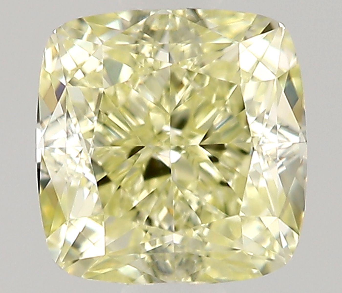 Diament 0.4 ct Fancy Light Yellow/VS1