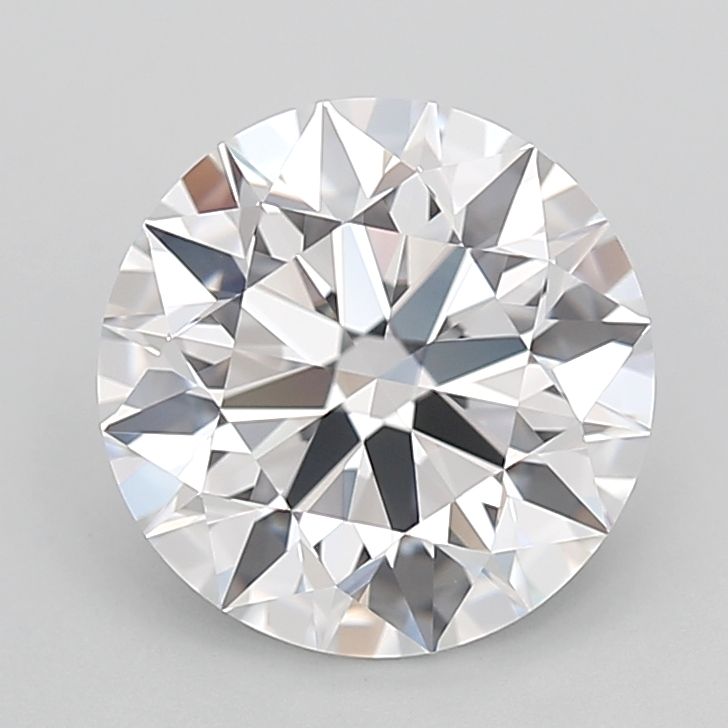 2.70 ct. round Lab Grown Diamond front image