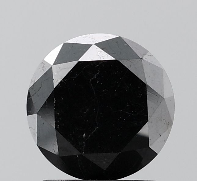 Diament 2.32 ct Fancy Black/VS2