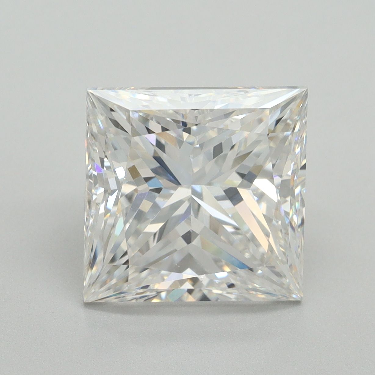 5.19 ct. princess Lab Grown Diamond front image