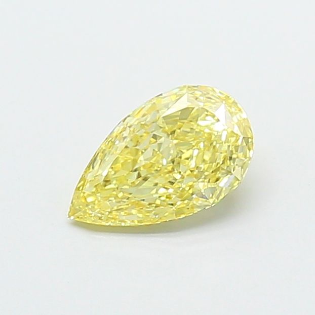 1.02 CT Fancy Vivid Yellow PEAR