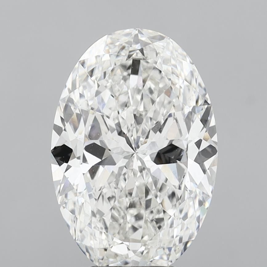 5.08 ct. oval Lab Grown Diamond front image