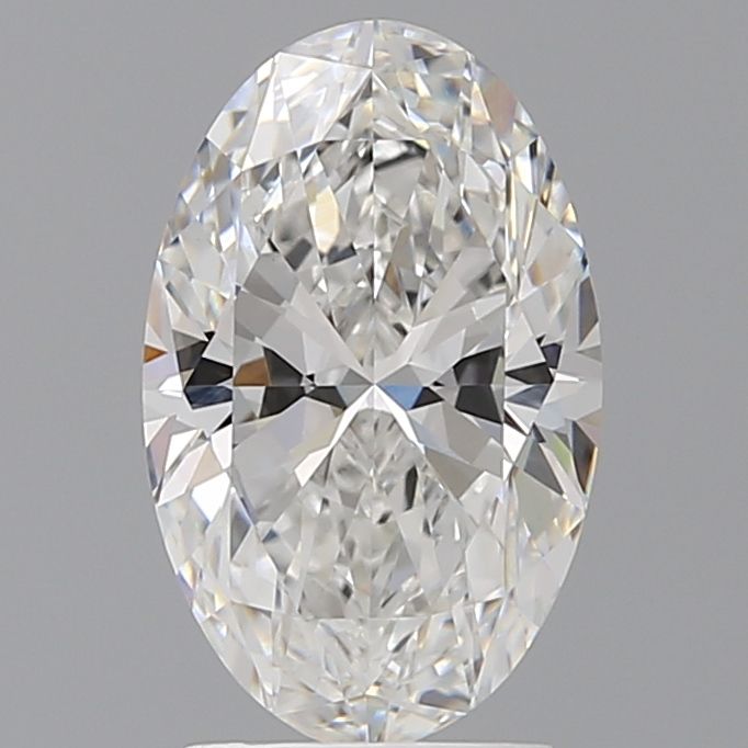 2.60 ct. oval Lab Grown Diamond front image