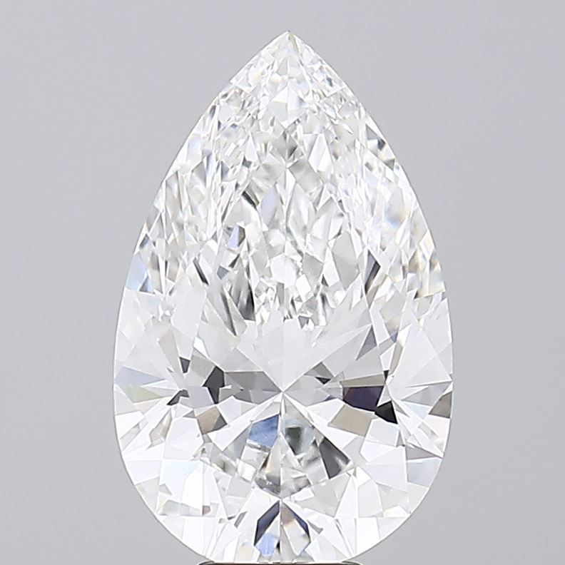 9.58 ct. pear Lab Grown Diamond front image