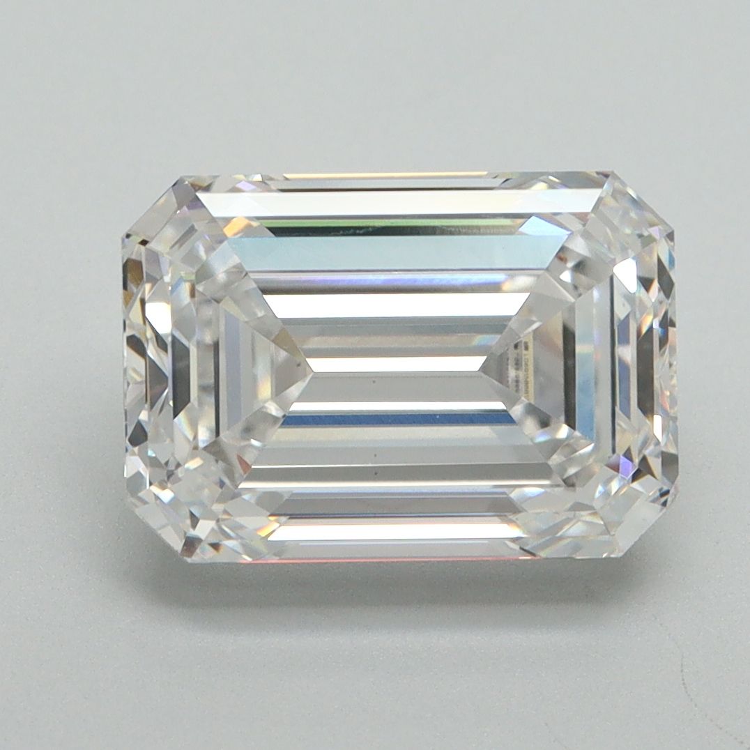 4.13 ct. emerald Lab Grown Diamond front image