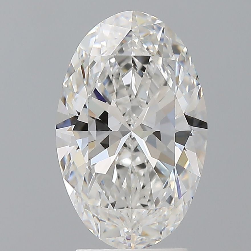 3.10 ct. oval Lab Grown Diamond front image