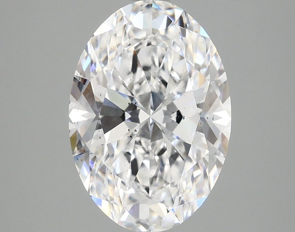 3.04 ct. oval Lab Grown Diamond front image