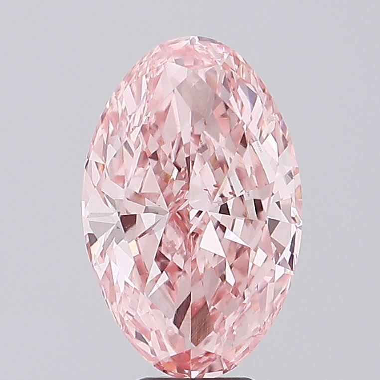 5.02 ct. oval Lab Grown Diamond front image