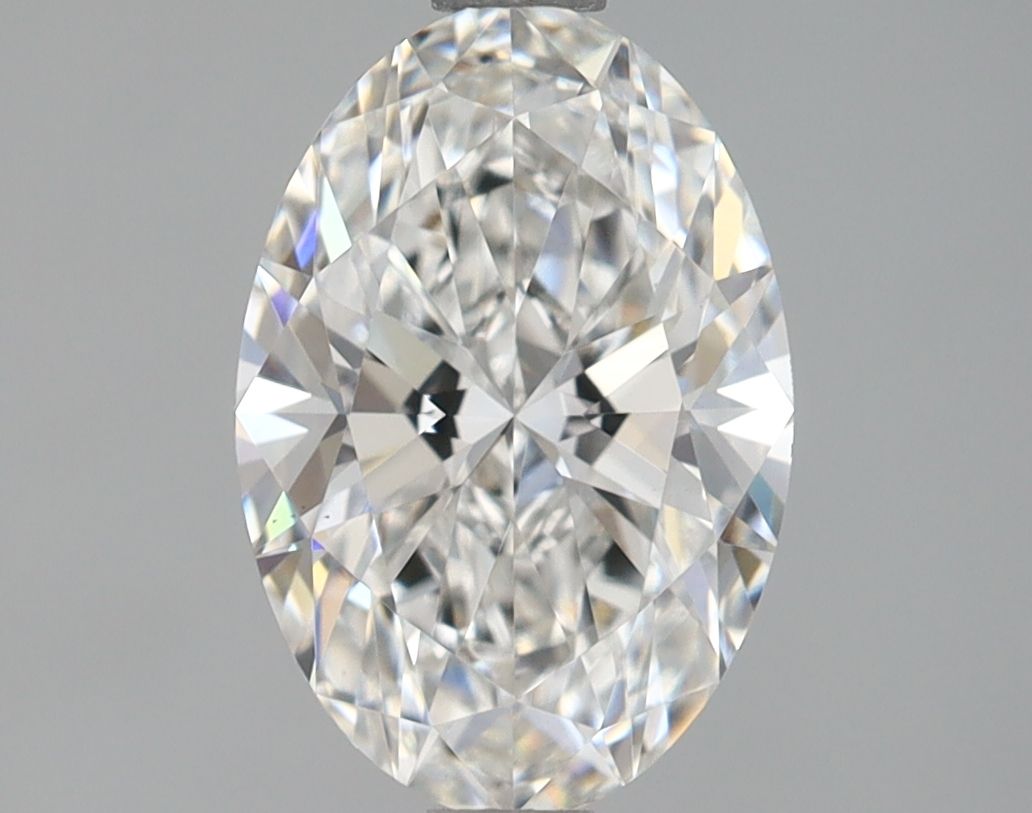 1.44 ct. oval Lab Grown Diamond front image