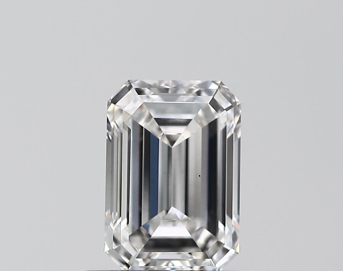0.86 ct. emerald Lab Grown Diamond front image