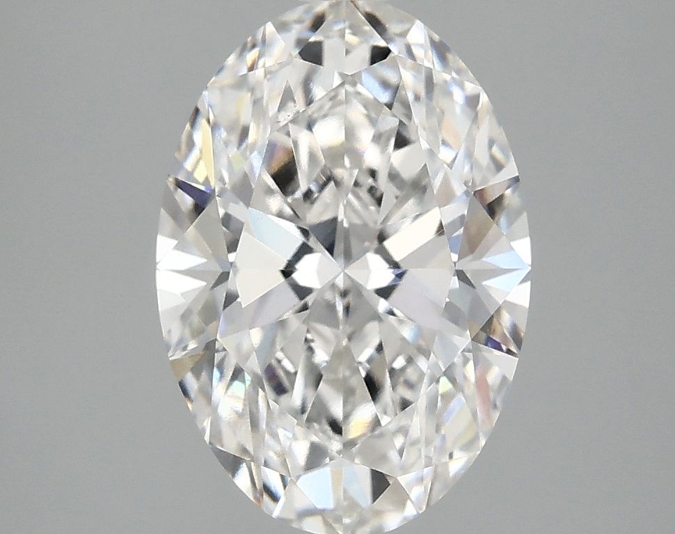 2.82 ct. oval Lab Grown Diamond front image