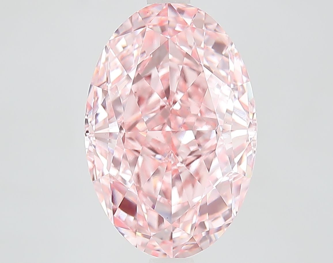 5.10 ct. oval Lab Grown Diamond front image