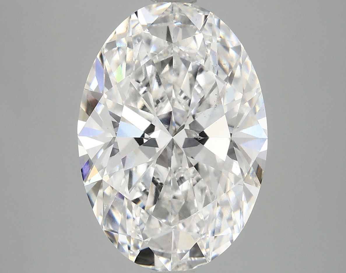 5.09 ct. oval Lab Grown Diamond front image