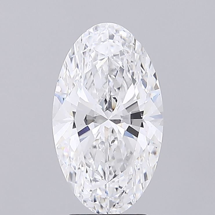 3.21 ct. oval Lab Grown Diamond front image