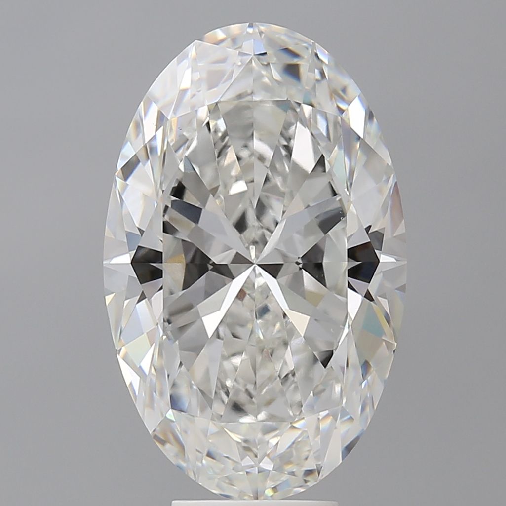 8.05 ct. oval Lab Grown Diamond front image
