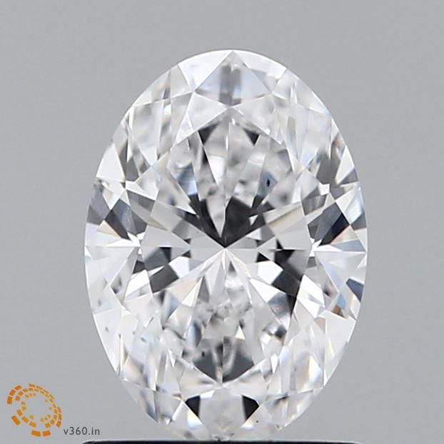 1.17 ct. oval Lab Grown Diamond front image