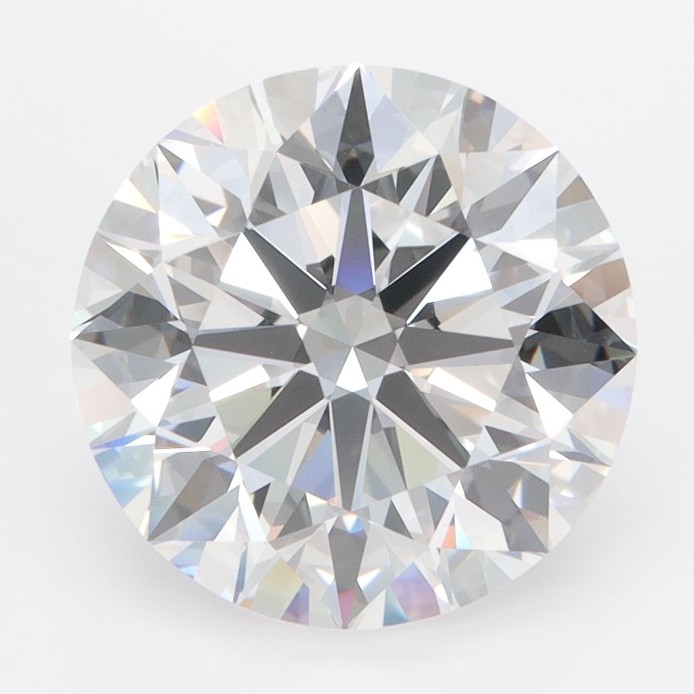 5.01 ct. round Lab Grown Diamond front image