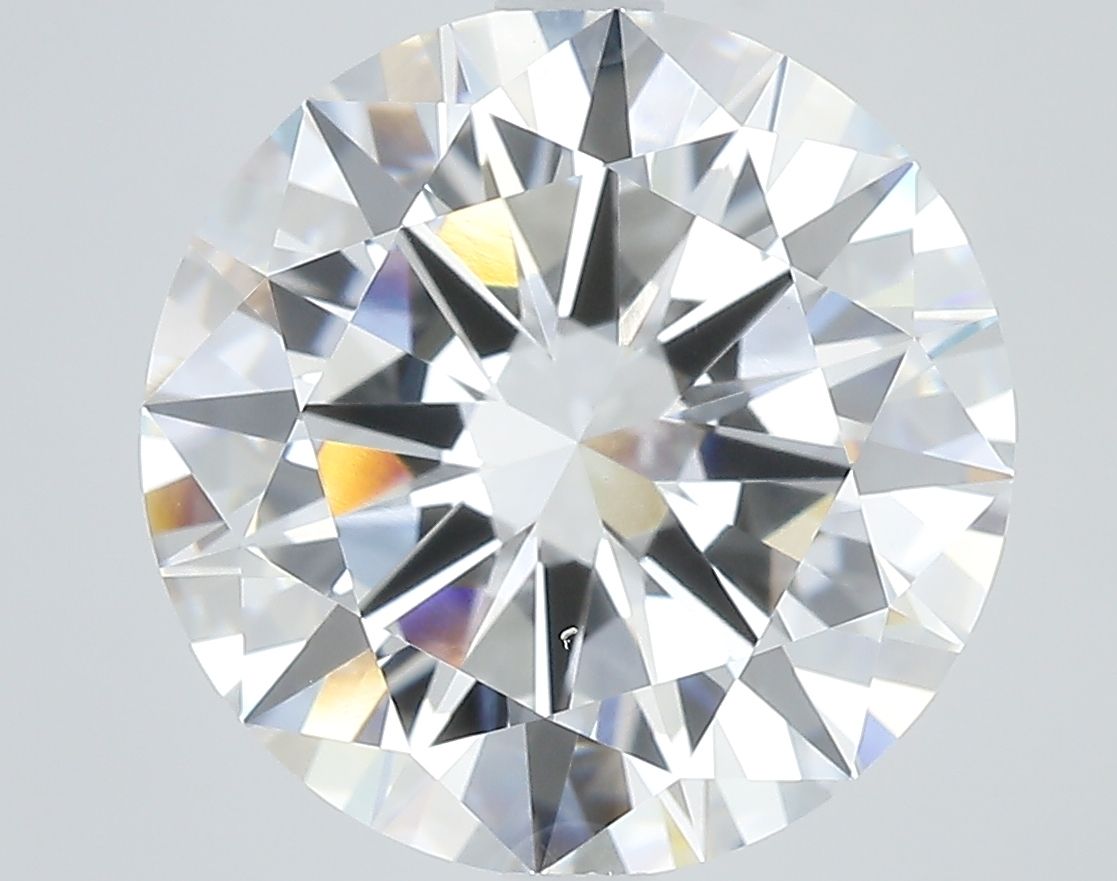 7.01 ct. round Lab Grown Diamond front image