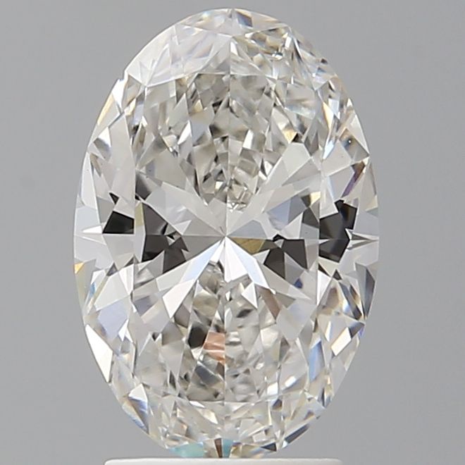 2.60 ct. oval Lab Grown Diamond front image