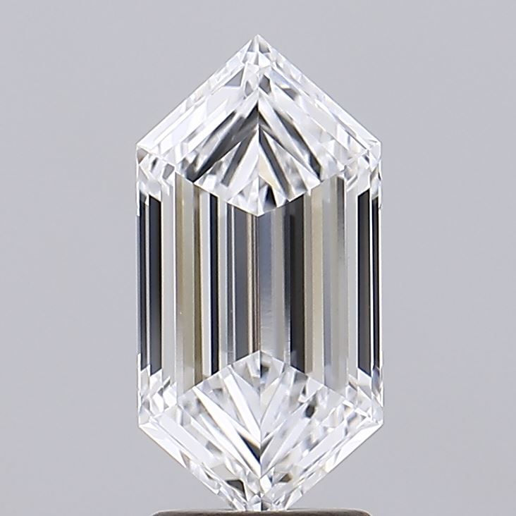 2.57 ct lab-grown Hexagonal Diamond