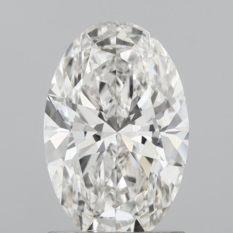 1.56 ct. oval Lab Grown Diamond front image