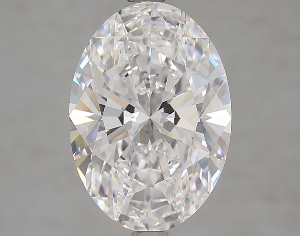 4.22 ct. oval Lab Grown Diamond front image