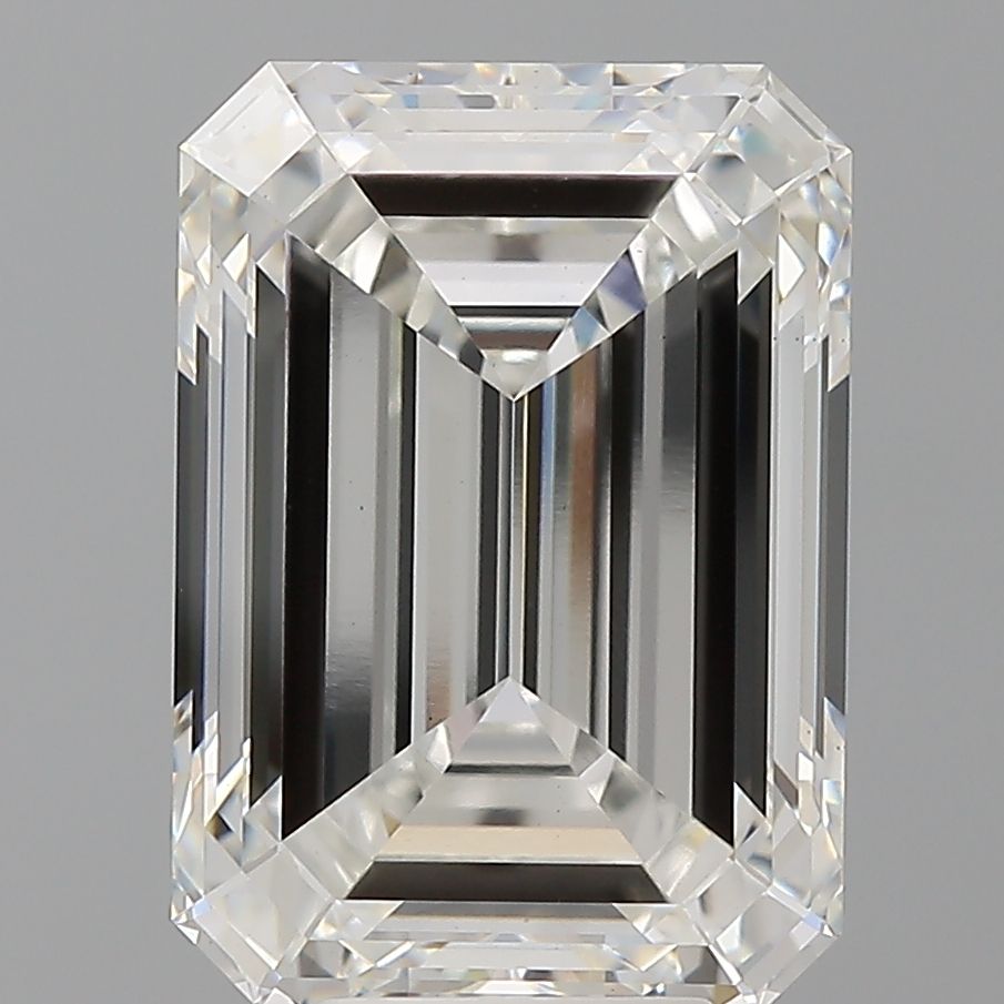 7.09 ct. emerald Lab Grown Diamond front image